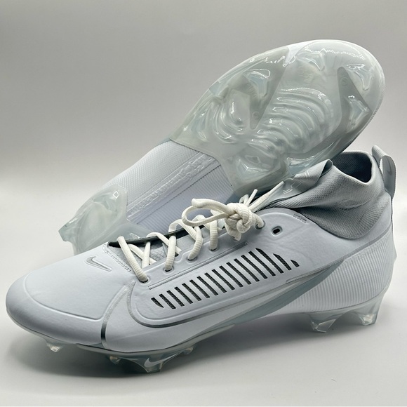 Size 16 Nike Vapor Edge Pro 360 2 Football White Platinum DA5456 100 Mens New - Picture 5 of 9